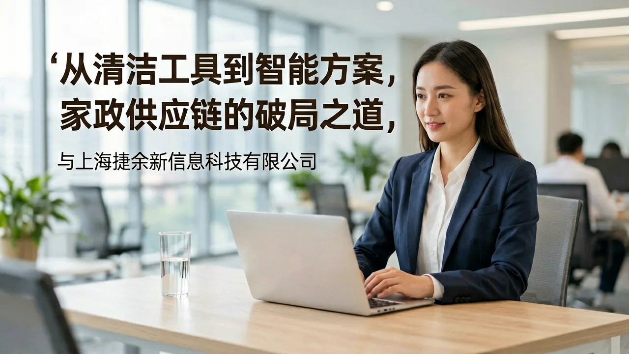 从清洁工具到智能方案，家政供应链的破局之道